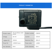 Pompa do kota dozownik do wody fontanna do picia artykuły dla zwierząt akcesoria do wymiany DC 5V USB 40dB do Petkit Xiaomi HomeRun 2